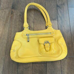 Cole Haan Gold Leather Bag